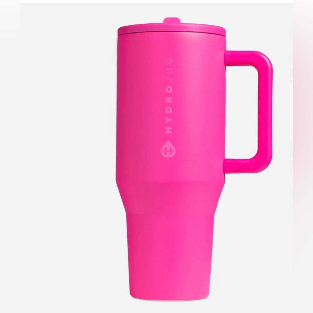 Hydrojug NEON PINK Traveler 40oz Leakproof Stainless Steel Tumbler NWT